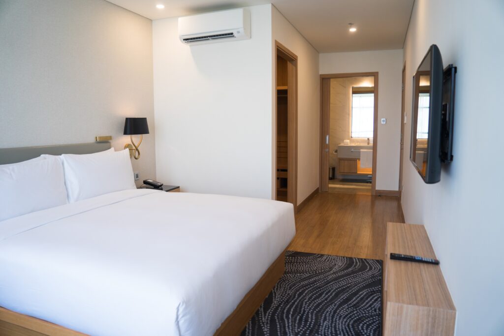 Student accommodation room abroad