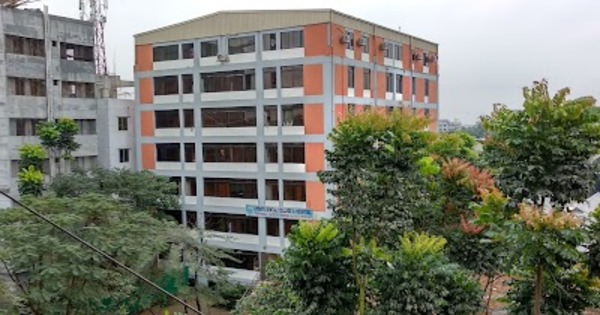 college campus exterior building photograph