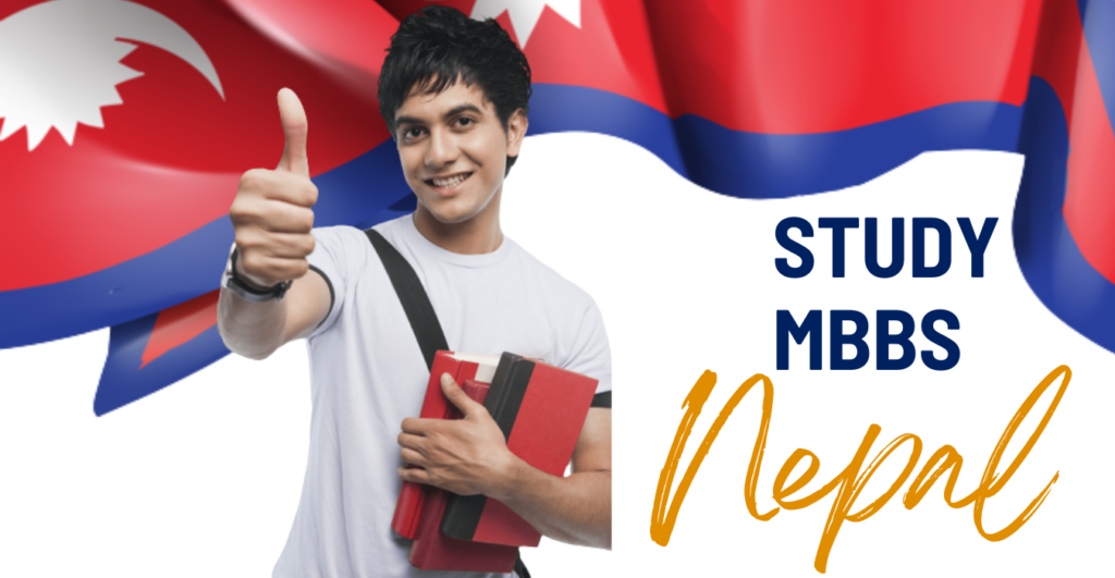 Student holding books for medical study abroad