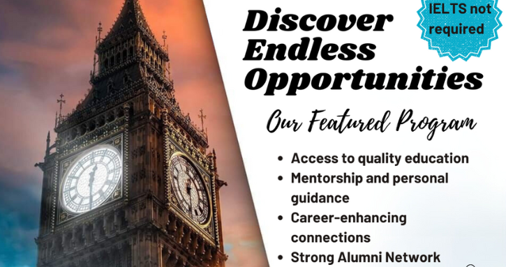 Discover endless opportunities study abroad poster